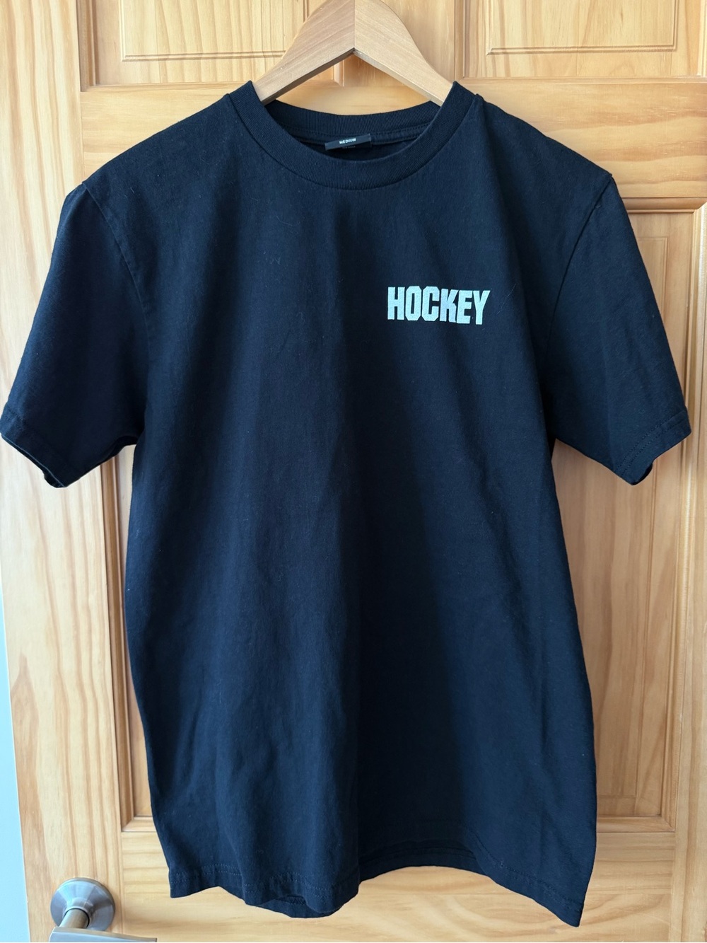 HOCKEY' Black Graphic Tee